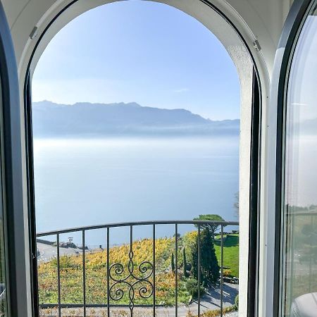 Room With 360° View Overlooking Lake Geneva And Alps Puidoux Экстерьер фото